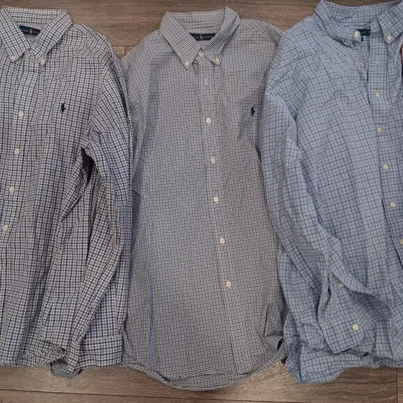 4 Ralph Lauren button up shirts bundle / Mens - Picture 4 of 10